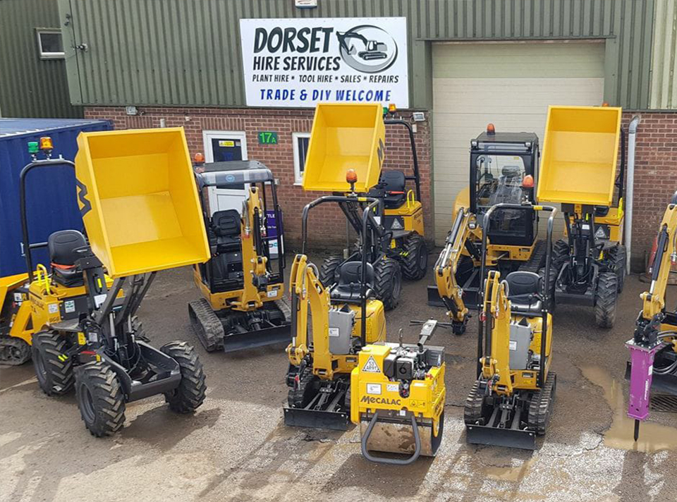 Dorset Hire welcomes CAT and Mecalec to the fleet
